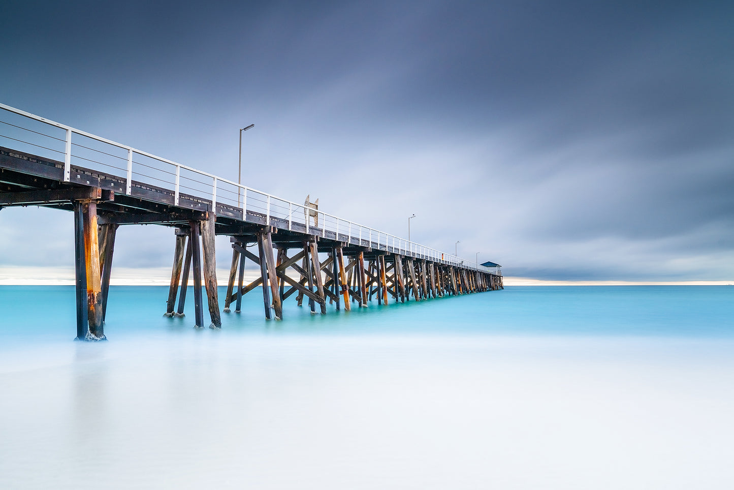 Grange Beach, Adelaide as a storm rolls in