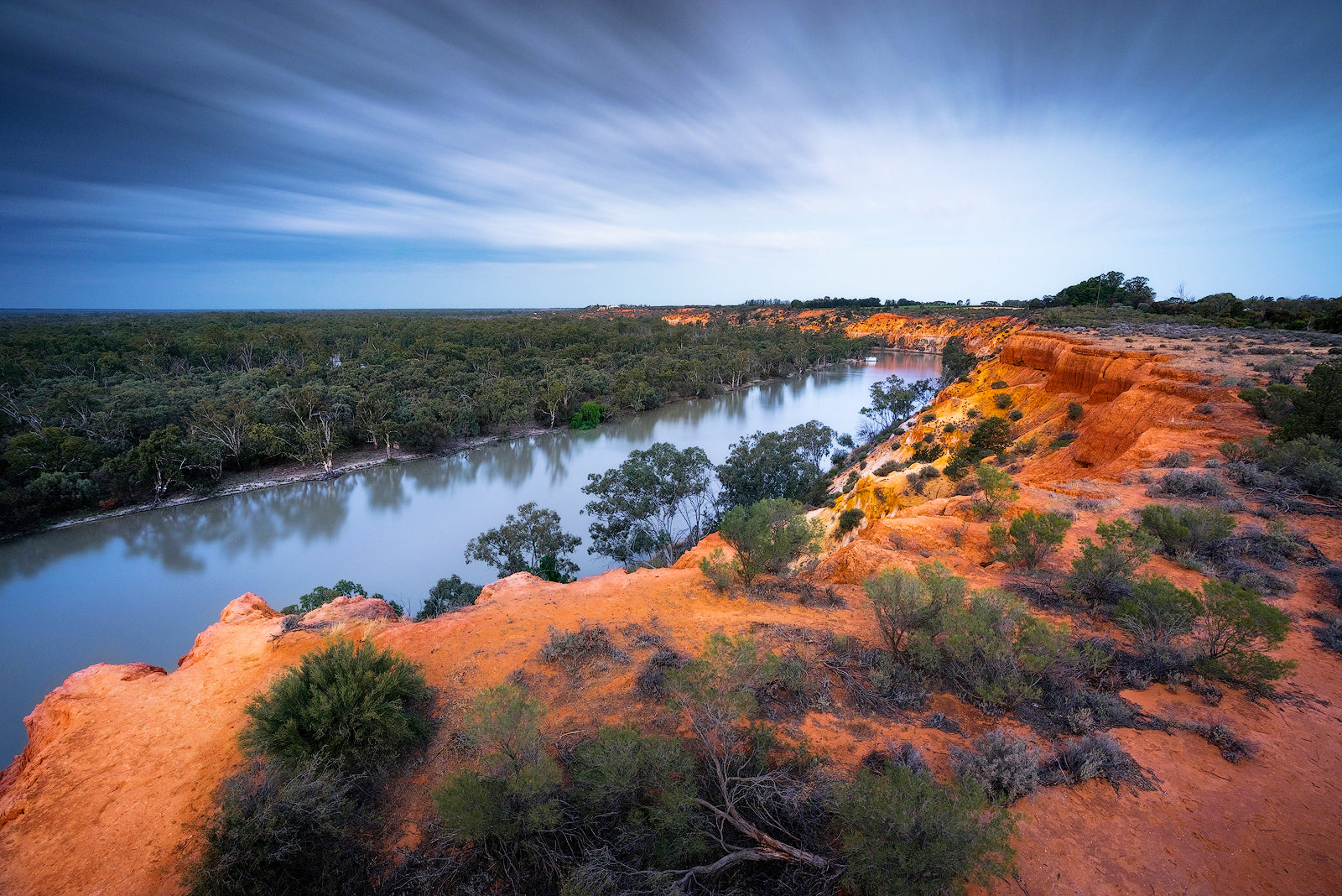 Red cliffs at Renmark in South Australia