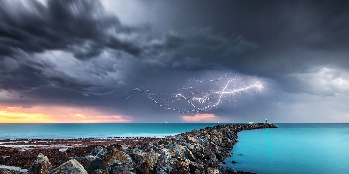 Lightning over North Haven, Adelaide